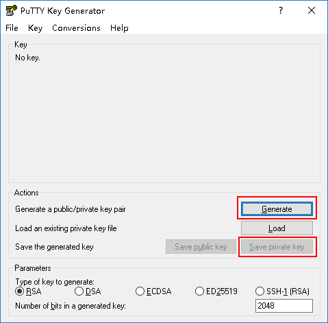 puttygen